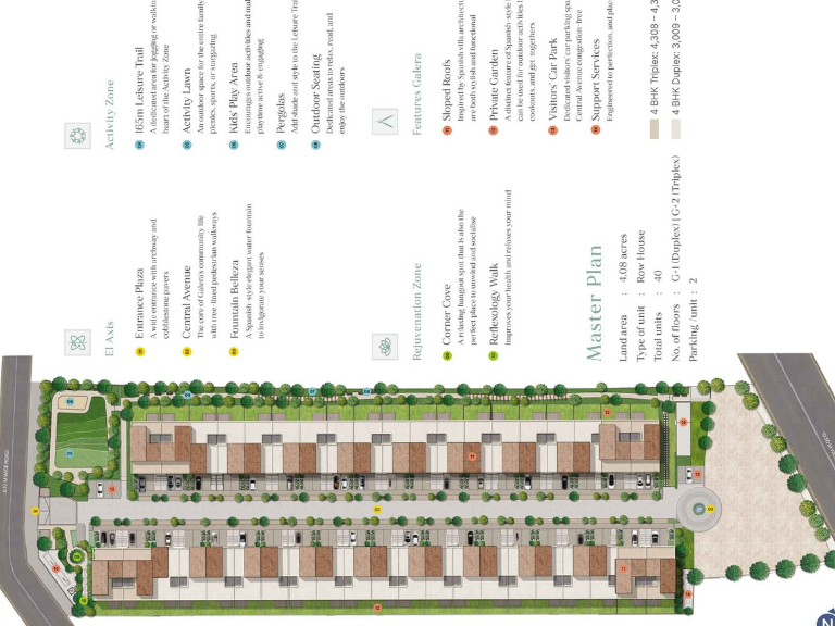sobha galera villa masterplan